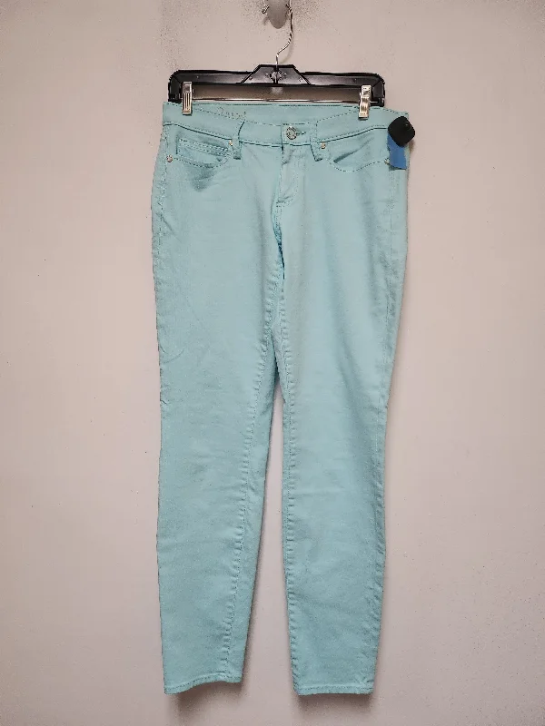 Jeans Designer By Lilly Pulitzer In Aqua, Size: 8