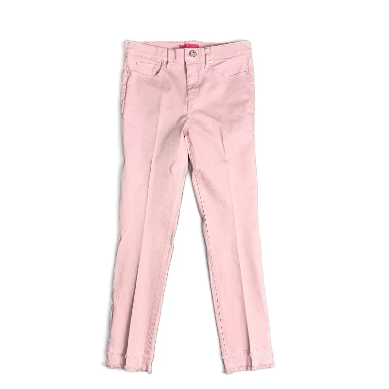 Jeans Designer By Lilly Pulitzer In Pink, Size: 6