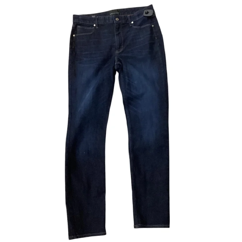 Jeans Designer By White House Black Market In Blue Denim, Size: 12l