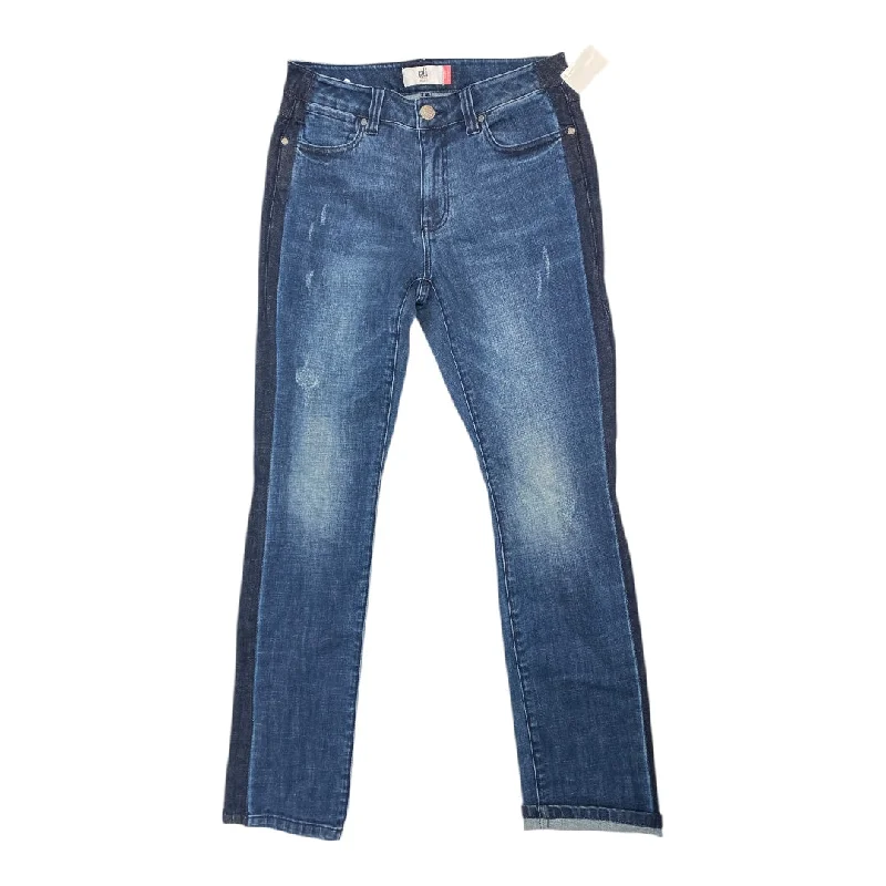 Jeans Skinny By Cabi In Blue Denim, Size: 6