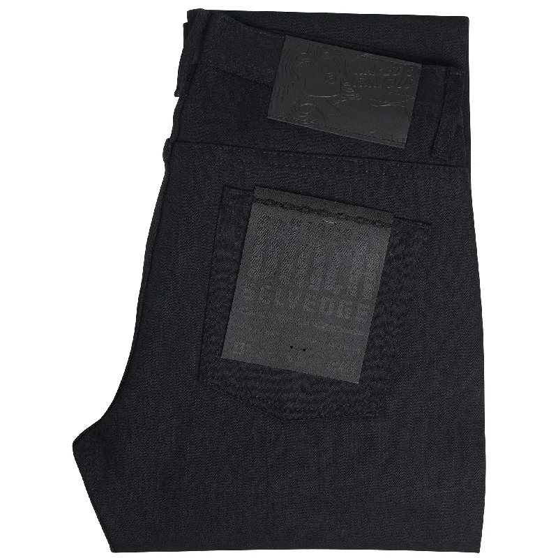 Weird Guy  -  Solid Black Selvedge