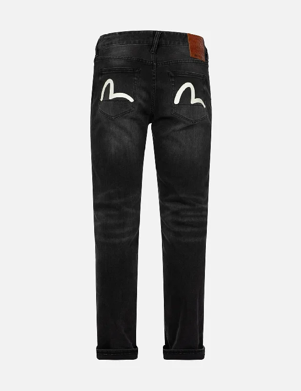 Seagull Print Flex Skinny Denim Jeans #2028