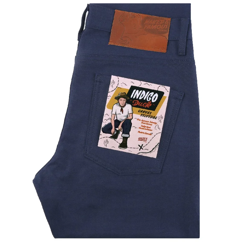 Super Guy - Indigo Duck Canvas Selvedge